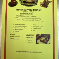 Diamond Shoals Restaurant, Thanksgiving Day Dinner this Thursday